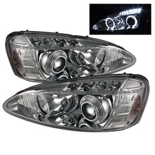 Laden Sie das Bild in den Galerie-Viewer, Spyder Pontiac Grand Prix 04-08 Projector Headlights LED Halo LED Chrm PRO-YD-PGP04-HL-C