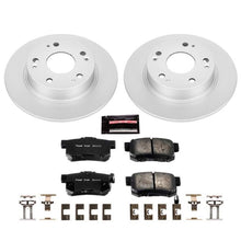 Carica l&#39;immagine nel visualizzatore di Gallery, Power Stop 04-08 Acura TSX Rear Z17 Evolution Geomet Coated Brake Kit