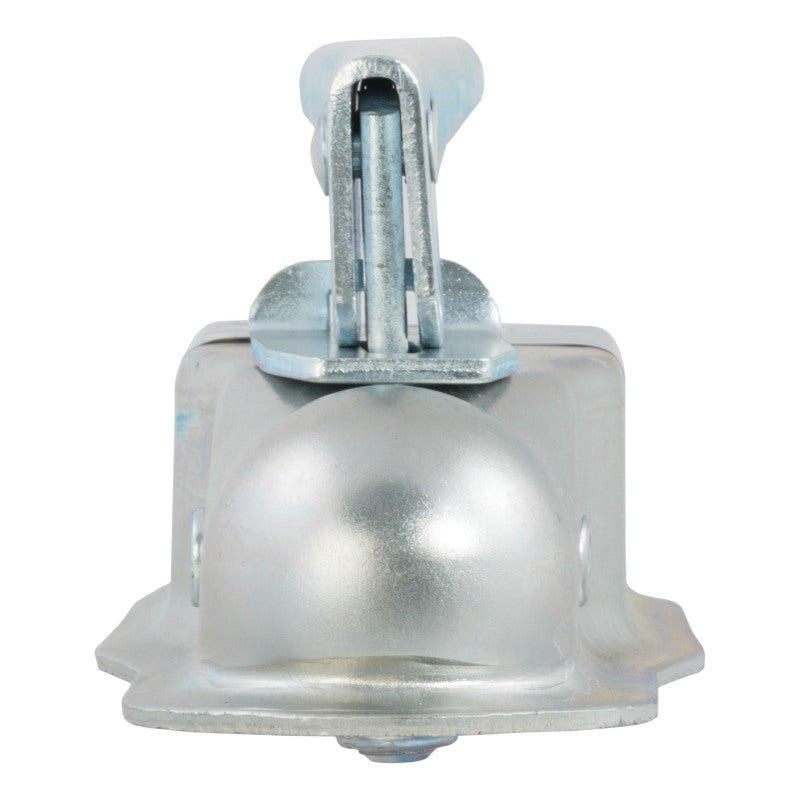 Curt 1-7/8in Straight-Tongue Coupler w/Posi-Lock (2-1/2in Channel 2000lbs Zinc)