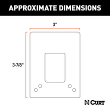 Load image into Gallery viewer, Curt Connector Bracket Mounts for 4 5 and 6-Way Brackets (12-Pack)