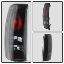 Carica l&#39;immagine nel visualizzatore di Gallery, Spyder Chevy Silverado 1500 99-02 (Not Fit Stepside) Euro Style Tail Lights Blk Smke ALT-YD-CS99-BSM