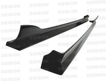 गैलरी व्यूवर में इमेज लोड करें, Seibon 04-08 Mazda RX8 AE-Style Carbon Fiber Side Skirts