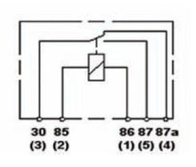 गैलरी व्यूवर में इमेज लोड करें, Hella Relay Mini Iso 5 Pole 24V Spdt Bkt