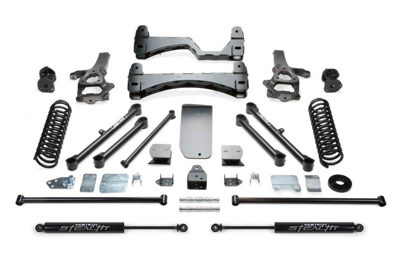Fabtech 09-11 Ram 1500 4WD 6in Basic System w/Stealth Shocks