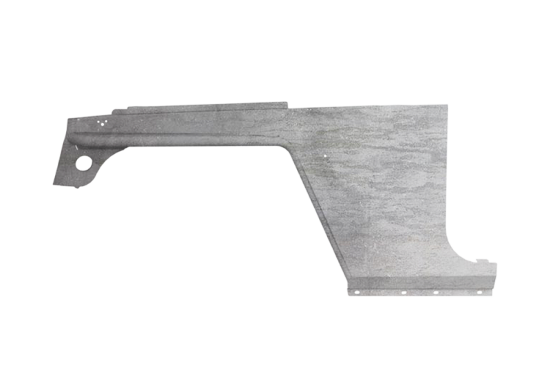 Road Armor 07-18 Jeep Wrangler JK Defender Body Armor Front Fender - Raw