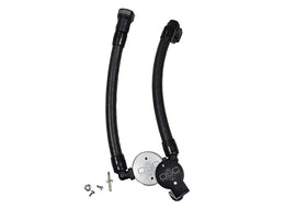 J&L 07-14 Ford Mustang GT500 Oil Separator 3.0 Passenger Side (Remote Mount) - Clear Anodized - 2to4wheels