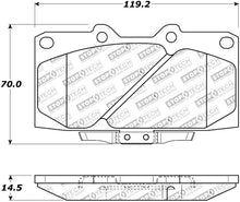 Charger l&#39;image dans la galerie, StopTech 89-96 Nissan 300ZX Street Performance Front Brake Pads