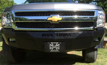 Laden Sie das Bild in den Galerie-Viewer, Iron Cross 07-13 Chevrolet Silverado 1500 RS Series Front Bumper - Gloss Black