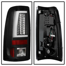 Charger l&#39;image dans la galerie, Spyder Chevy Silverado 1500/2500 99-02 Version 2 LED Tail Lights - Black ALT-YD-CS99V2-LED-BK