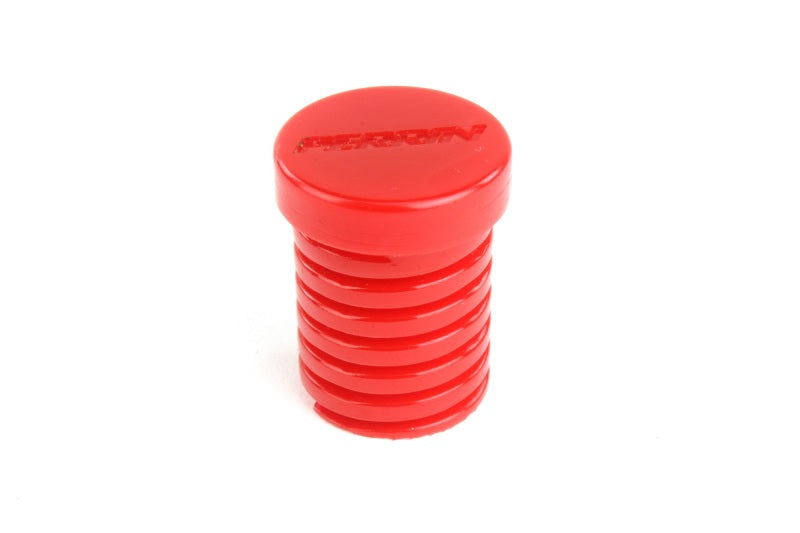 Perrin Performance Adjustable Hood Bumper Set (2pcs) - Red