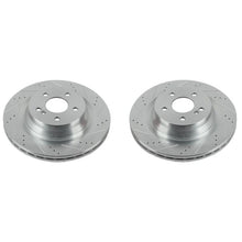 गैलरी व्यूवर में इमेज लोड करें, Power Stop 12-18 Mercedes-Benz CLS550 Rear Evolution Drilled &amp; Slotted Rotors - Pair