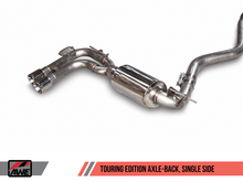 Cargar imagen en el visor de la galería, AWE Tuning BMW F3X 28i / 30i Touring Edition Axle-Back Exhaust Single Side - 80mm Silver Tips