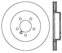 Charger l&#39;image dans la galerie, StopTech 2001-2005 BMW 330Ci / 330i / 330xi Front Left Cyro Slotted Rotor