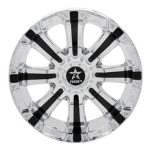 Carica l'immagine nel visualizzatore di Gallery, RBP 94R 20x10 6x135/139.7 BP / 4.5 BS / -25mm Offset 87mm CB Chrome w/Black Inserts Wheel