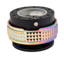 Carica l&#39;immagine nel visualizzatore di Gallery, NRG Quick Release Kit - Pyramid Edition - Black Body / Neochrome Pyramid Ring