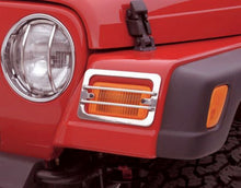 Cargar imagen en el visor de la galería, Rampage 1997-2006 Jeep Wrangler(TJ) Euro Headlight Guards - Stainless