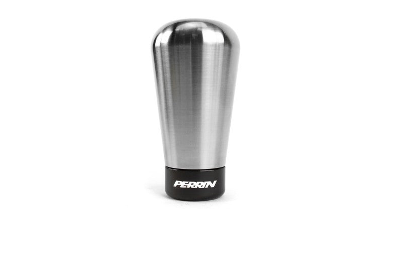 Perrin 15+ WRX w/ Rattle Fix Tapered 1.8in Brushed Stainless Steel Shift Knob - 2to4wheels