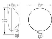 Cargar imagen en el visor de la galería, Hella Headlamp FF-ZF 0/180GR MG12 1F7
