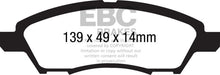 गैलरी व्यूवर में इमेज लोड करें, EBC 12+ Nissan Versa 1.6 Greenstuff Front Brake Pads