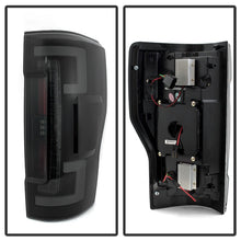 Charger l&#39;image dans la galerie, Spyder 17-18 Ford F-250 Super Duty (Excl LED Models) LED Tail Lights - Blk Smk (ALT-YD-FS17-LED-BSM)