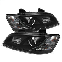 Laden Sie das Bild in den Galerie-Viewer, Spyder Pontiac G8 08-09 Projector Headlights DRL Black High H1 Low H7 PRO-YD-PG808-DRL-BK