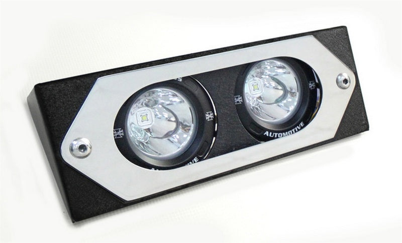Iron Cross 6in Round Center Light Bracket w/Lights