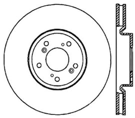StopTech 04-08 Accura TL (Brembo Caliber) SportStop Slotted & Drilled Right Front Rotor