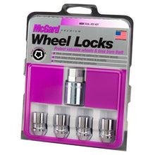 Laden Sie das Bild in den Galerie-Viewer, McGard Wheel Lock Nut Set - 4pk. (Cone Seat) M12X1.25 / 19mm &amp; 21mm Dual Hex / 1.28in. L - Chrome