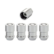 Laden Sie das Bild in den Galerie-Viewer, McGard Wheel Lock Nut Set - 4pk. (Cone Seat) 7/16-20 / 3/4 Hex / 1.46in. Length - Chrome