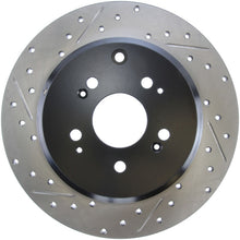 Laden Sie das Bild in den Galerie-Viewer, StopTech Slotted &amp; Drilled Sport Brake Rotor