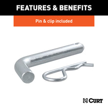 Carica l&#39;immagine nel visualizzatore di Gallery, Curt Loaded Ball Mount w/2in Ball (2in Shank 7500lbs 6in Drop)