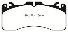 गैलरी व्यूवर में इमेज लोड करें, EBC 09+ Lexus LS460 4.6 Sport Redstuff Front Brake Pads