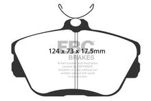 गैलरी व्यूवर में इमेज लोड करें, EBC 01-07 Ford Taurus 3.0 Greenstuff Front Brake Pads