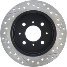 Cargar imagen en el visor de la galería, StopTech 90-96 Acura Integra / 97-01 Integra (Exc. Type R) Slotted &amp; Drilled Right Rear Rotor