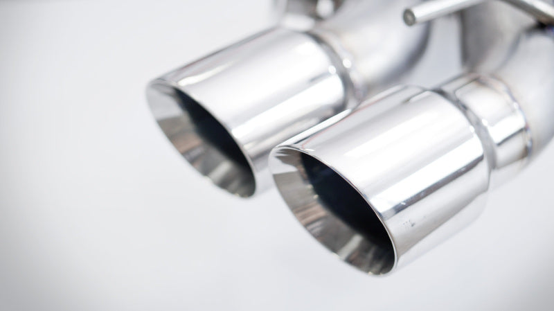 Stainless Works 2016-18 Cadillac CTS-V Sedan Axleback System Dual-Mode Turbo Mufflers 4in Tips - 2to4wheels
