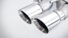 Laden Sie das Bild in den Galerie-Viewer, Stainless Works 2016-18 Cadillac CTS-V Sedan Axleback System Dual-Mode Turbo Mufflers 4in Tips - 2to4wheels