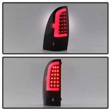 Carica l&#39;immagine nel visualizzatore di Gallery, xTune 05-15 Toyota Tacoma (Excl LED Tail Lights) LED Tail Lights - Blk Smk (ALT-ON-TT05-LBLED-BSM)