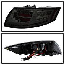 Carica l&#39;immagine nel visualizzatore di Gallery, Spyder Audi TT 07-12 LED Tail Lights Smoke ALT-YD-ATT07-LED-SM