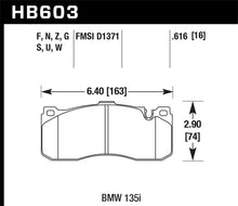 गैलरी व्यूवर में इमेज लोड करें, Hawk BMW 135i HT-10 Race Front Brake Pads