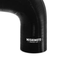 गैलरी व्यूवर में इमेज लोड करें, Mishimoto Silicone Reducer Coupler 90 Degree 3in to 3.25in - Black