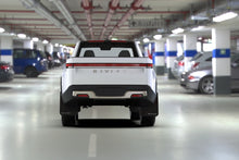 Carica l'immagine nel visualizzatore di Gallery, Rally Armor 2022 Rivian R1T Black UR Mud Flap w/ White Logo