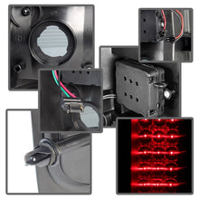 Carica l&#39;immagine nel visualizzatore di Gallery, Xtune Chevy Silverado 07-13 LED Tail Lights Black Smoke ALT-JH-CS07-LED-BKSM