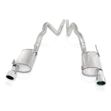 Charger l'image dans la galerie, Stainless Works 2007-10 Shelby GT500 3in Catback X-Pipe Chambered Mufflers