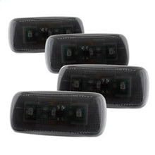 Laden Sie das Bild in den Galerie-Viewer, Xtune Dodge Ram 10-14 Dually 2 Red LED 2 Amber LED Fender Lights 4pcs Smoke ACC-LED-DR10-FL-SM