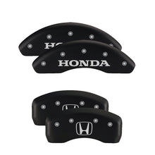 Charger l&#39;image dans la galerie, MGP 4 Caliper Covers Engraved Front &amp; Rear MGP Red finish silver ch