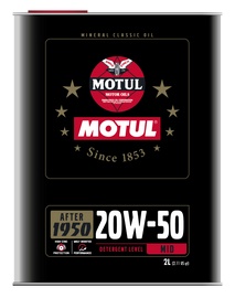 Motul 20W50 Classic PEFORMANCE Oil - 10x2L image 1