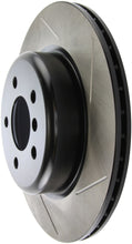 Cargar imagen en el visor de la galería, StopTech Sport Slotted 11-16 BMW 535i Front Left Rotor