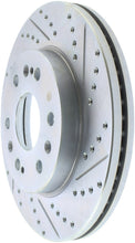 Laden Sie das Bild in den Galerie-Viewer, StopTech Select Sport 07-11 GM Silverado 1500 Slotted and Drilled Left Front Rotor