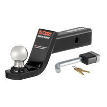 Carica l&#39;immagine nel visualizzatore di Gallery, Curt Towing Starter Kit w/2in Ball (2in Shank 7500lbs 4in Drop)