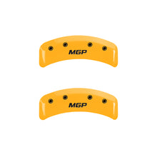 Charger l&#39;image dans la galerie, MGP 4 Caliper Covers Engraved Front &amp; Rear MGP Yellow Finish Black Characters 2003 Acura CL